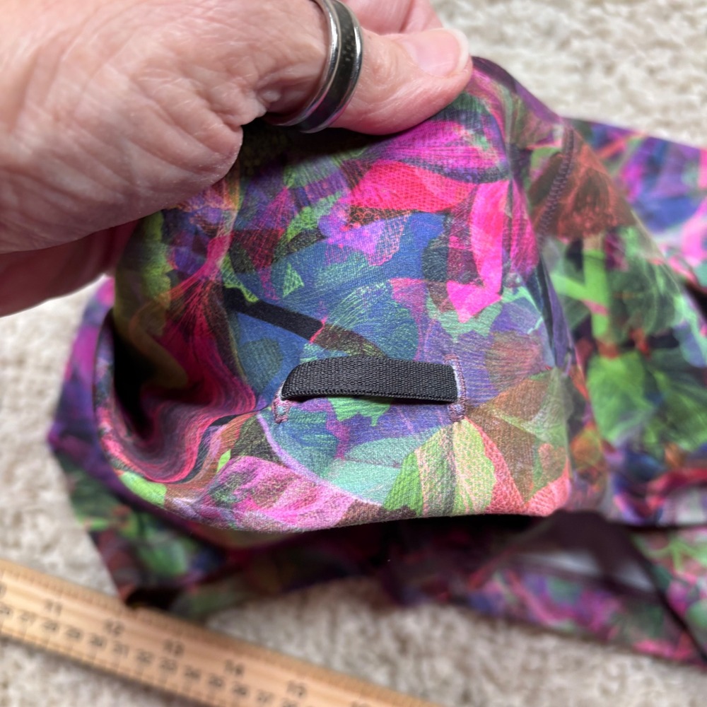 Lululemon Wunder Train High-Rise Short 6 Women 12 Floral Electric Multi Color - Picture 6 of 9